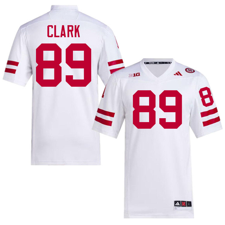 #89 Quinn Clark Nebraska Jersey,Nebraska Cornhuskers Football Uniforms,Jersey-White #89 Quinn Clark Nebraska Jersey,Nebraska Cornhuskers Football Uniforms,Jersey-White